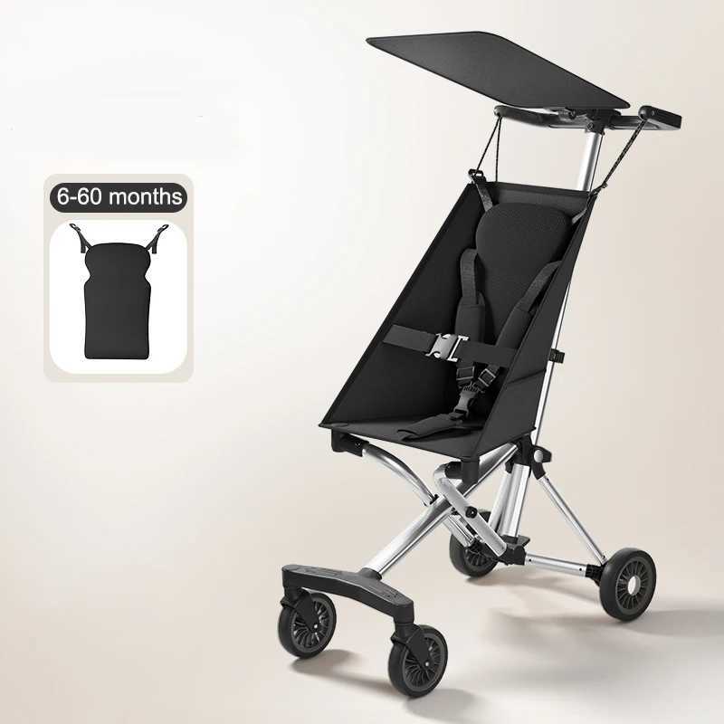Compact Lightweight Travel Stroller for Babies Toddlers Pocket Stroller with Breathable FabricXJ241231
