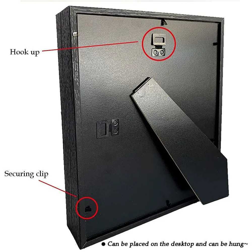 Frames Shadow Box Boxes Bouquet Display Flower Case Depth 3cm wooden photo frame for displaying 3D gifts CL241231 H260306