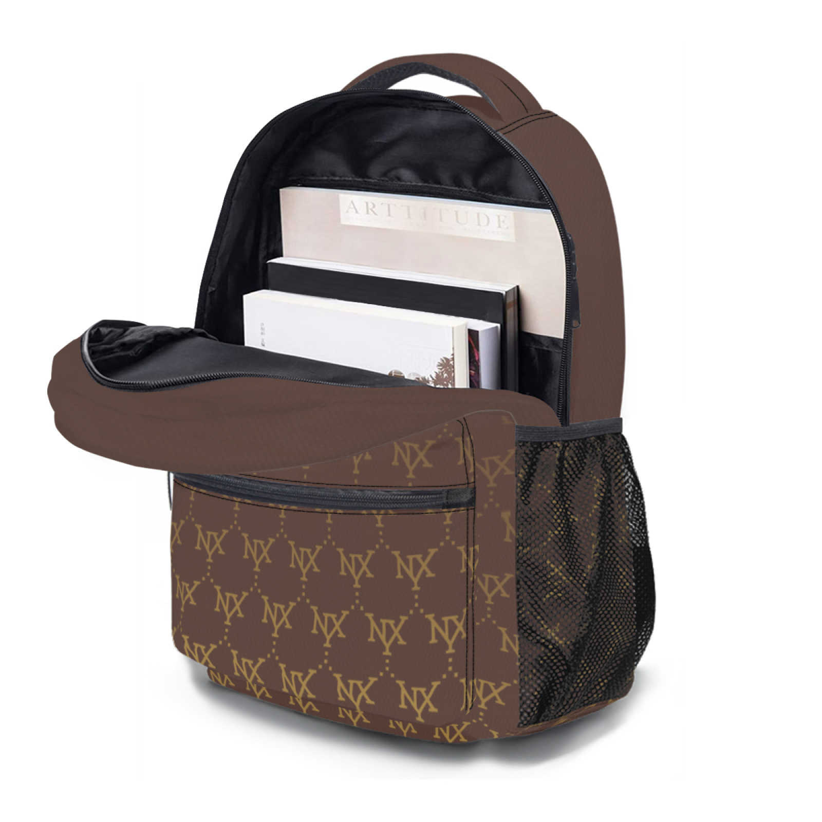 NXY High Quality Polyester Leather Backpack Bag Womens Backpacks Designer Backpacks Bags Fashion Casual Women Small Back Pack Style