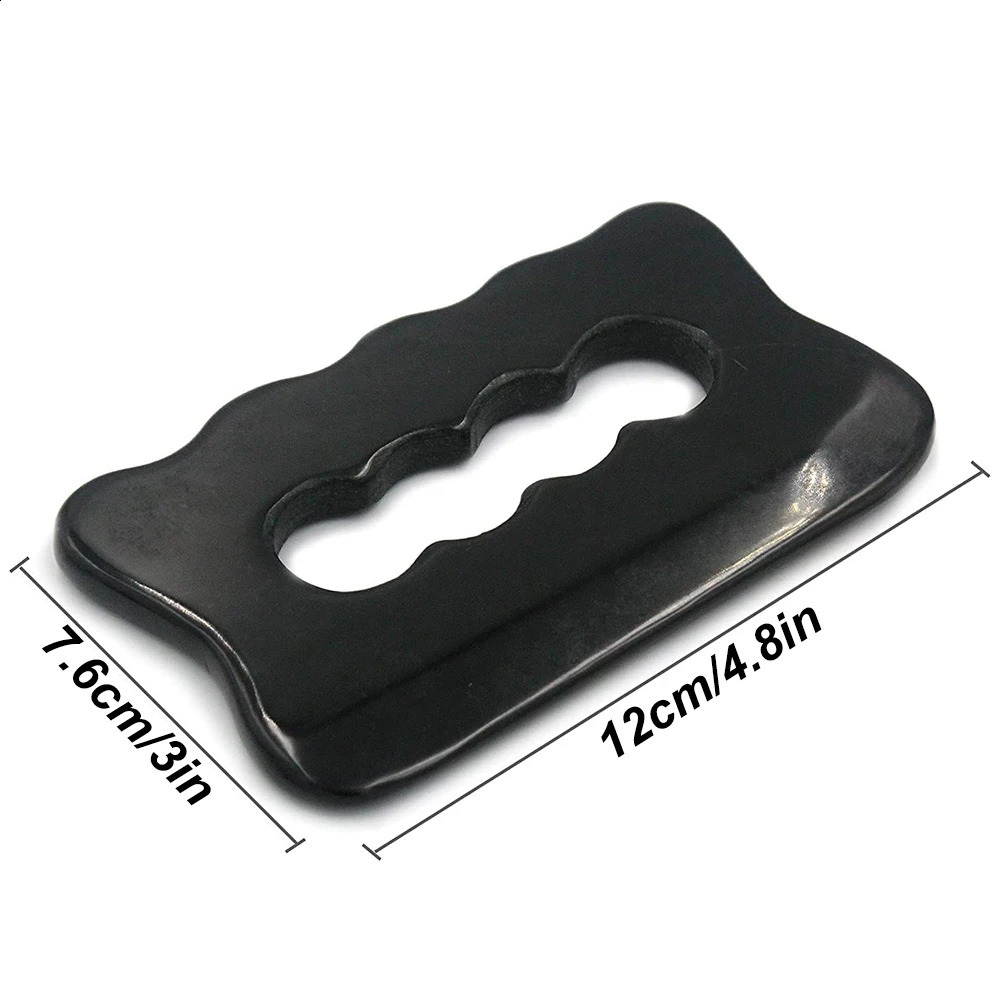 1 PCS Gua Sha Massage Tool Bian Stone Gua Sha Tool Gua Sha Stone for Soft Tissue Scraping Used for Back Legs Neck Shoulder 241230
