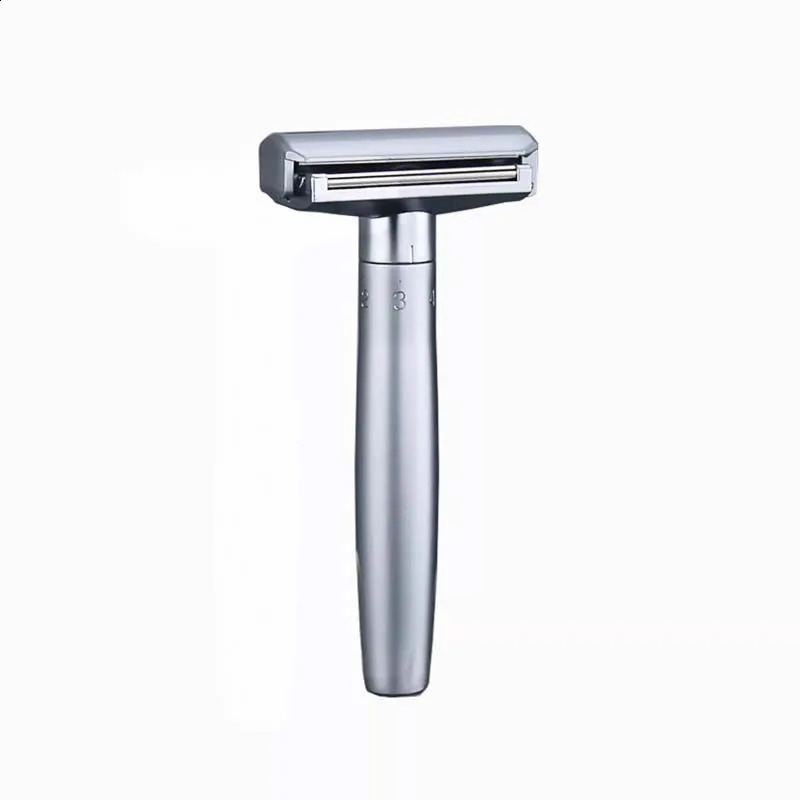 Manual Shaver With Full Body Water Wash Old Style Shaving Blade 6-speed Adjustable Sharpness Shaving Blade Razor 241230
