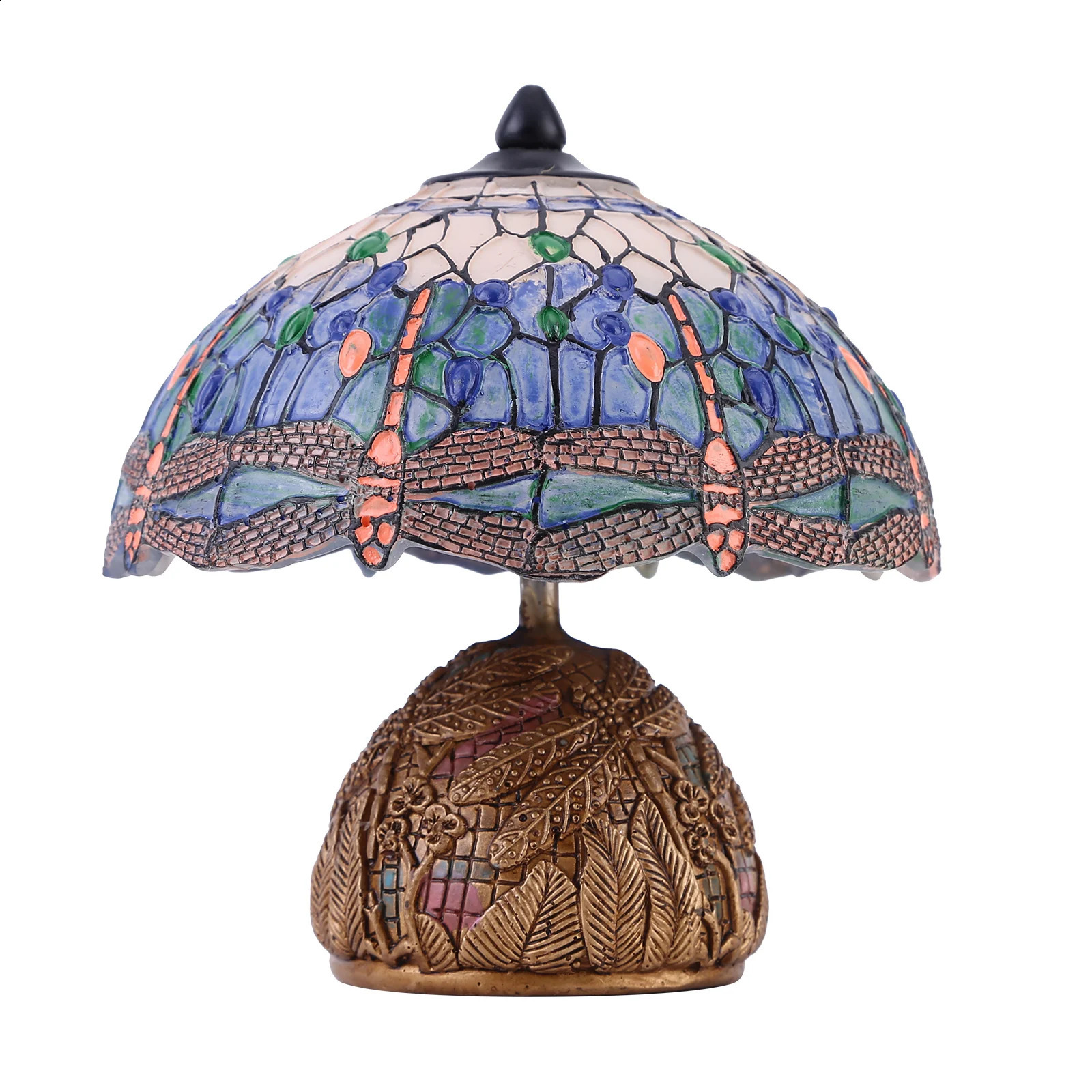 Dragonfly style desk lamp antique desk lamp bedroom living room 241226