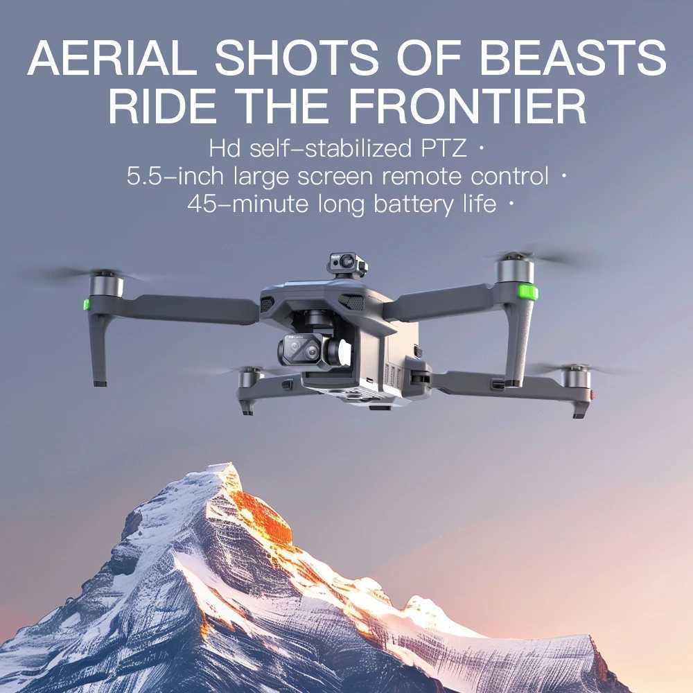 SVRC SG909 Maximum Drone 4K Camera 3-axis Universal Joint WIFI Obstacle Avoidance Touch Sn FPV Brushless EIS SG909 RC Four Helicopter ToyXJ250411