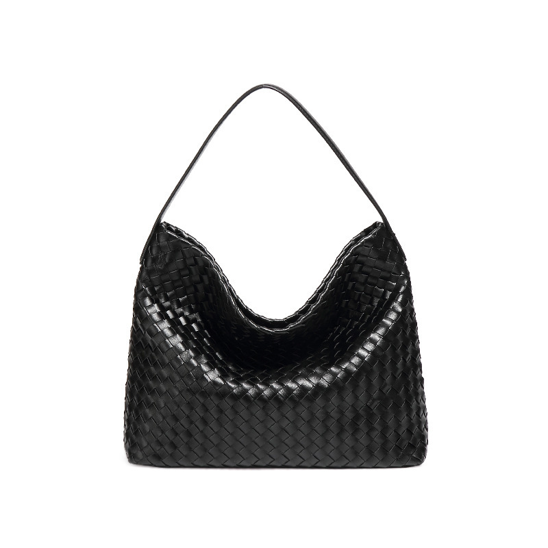 Designers Women Fashion Large Capacity Tote Pu Leather Woven Underarm Shoulder Bag bag