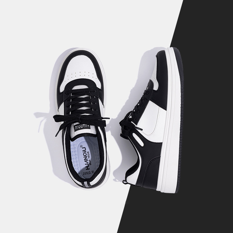 Free shipping designer casual shoes womens women fashion Platform sneakers black outdoor sports trainers skate shoes Thick bottom breathable size eur 