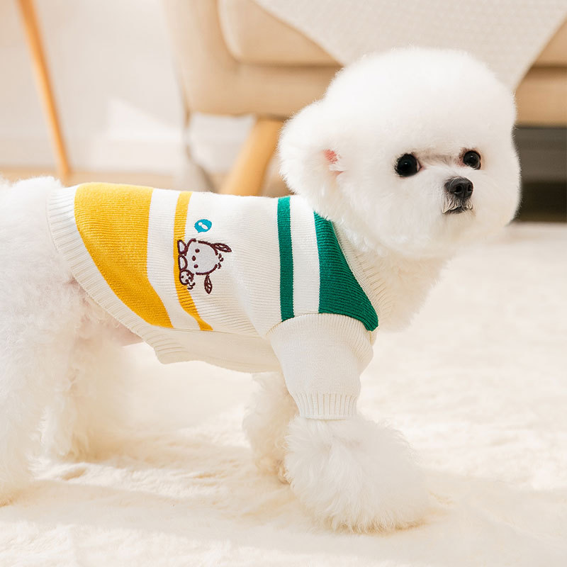 Cool autumn and winter fashion contrasting color two feet hoodie cat clothes kitten dog pet clothes HS54