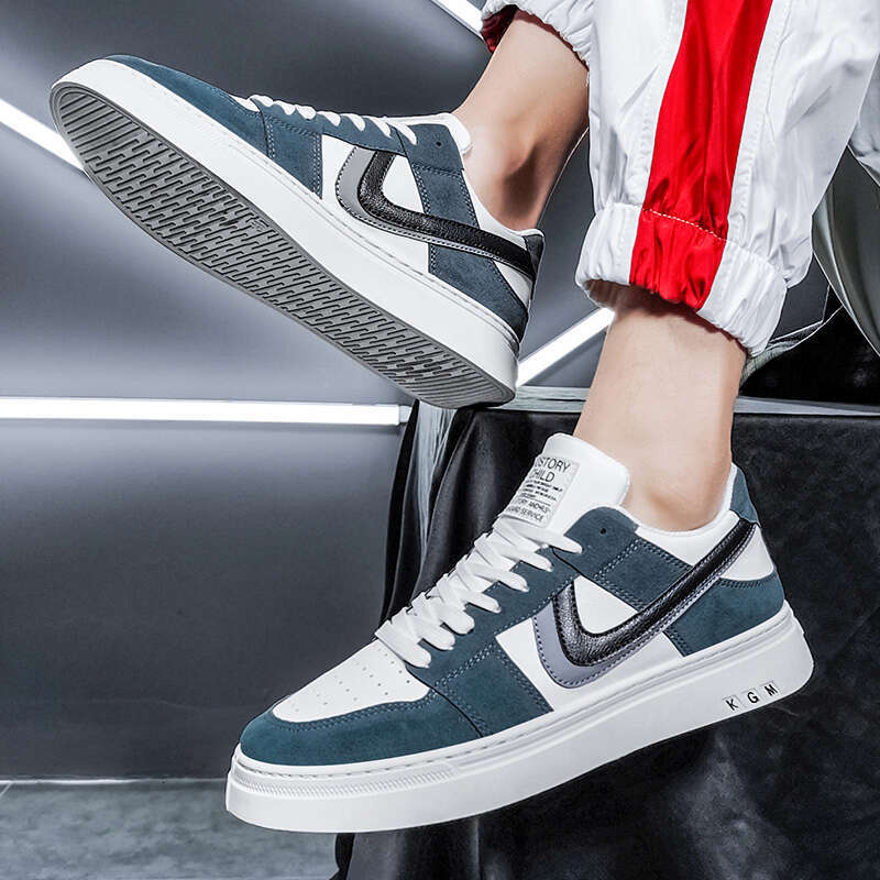 Student Spring Sports Board Fashion able and Breathable Four Seasons Skateboarding Trendy New Men's Casual Shoes