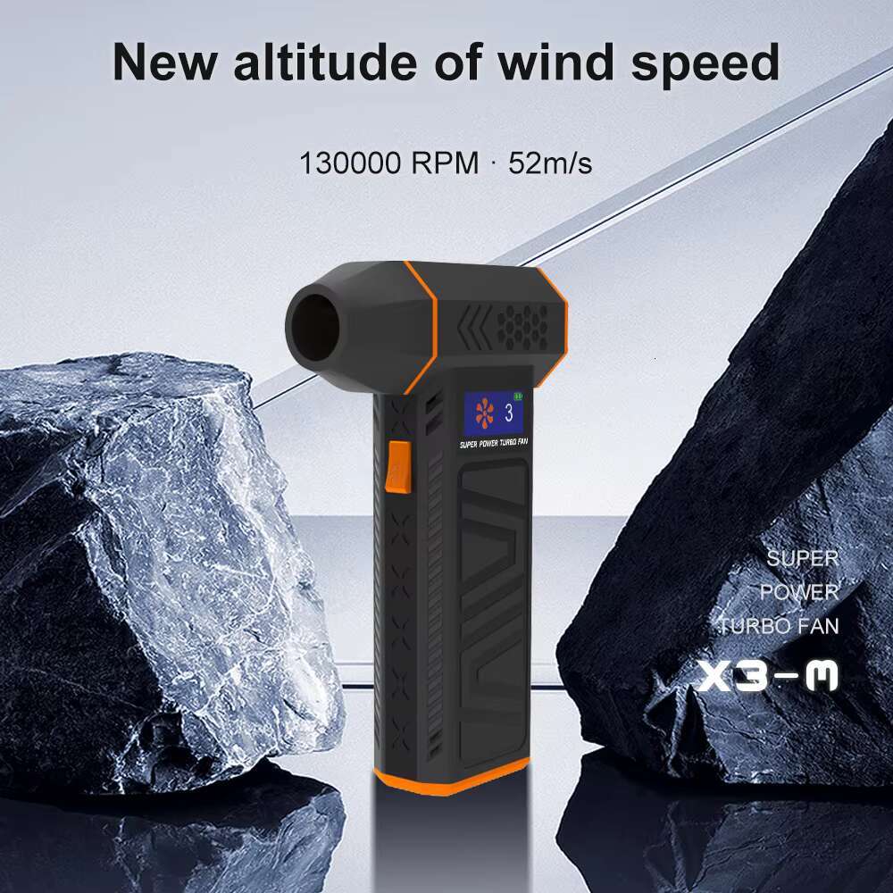 OEM/ODM Handheld Dry Powerful Wireless Compressed Turbo Jet Air Duster Gun Outdoor Cooking Car Care Portable Blower
