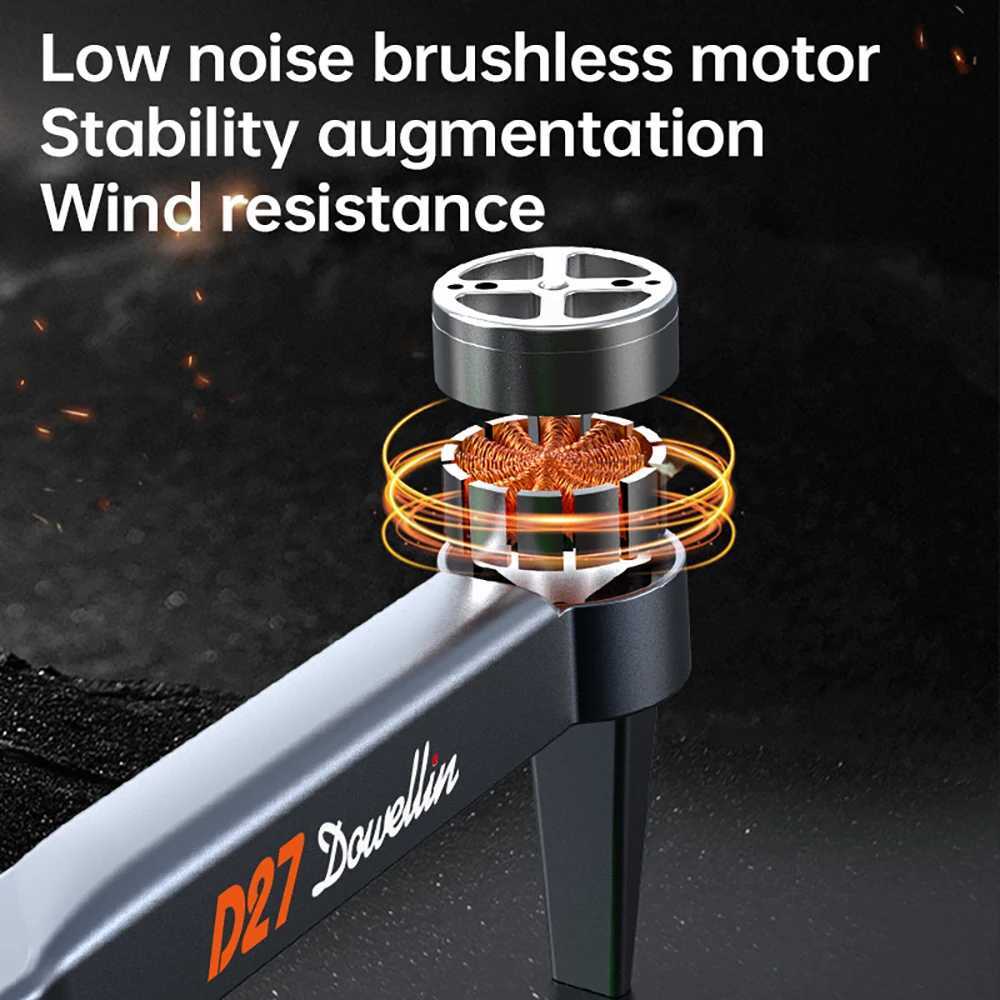 New D27 upgraded version equipped with Sn LCD transmission memory card drone 8K high-definition 5G GPS professional aerial photography RC drone 5KMXJ2