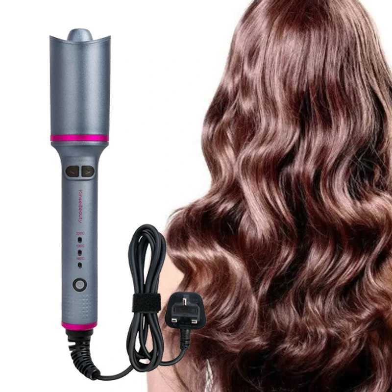 Automatic Curling Iron for Long Hair Automatic Rotating Ceramic Curler Wave Curler Styling Tool Curling Iron W241231