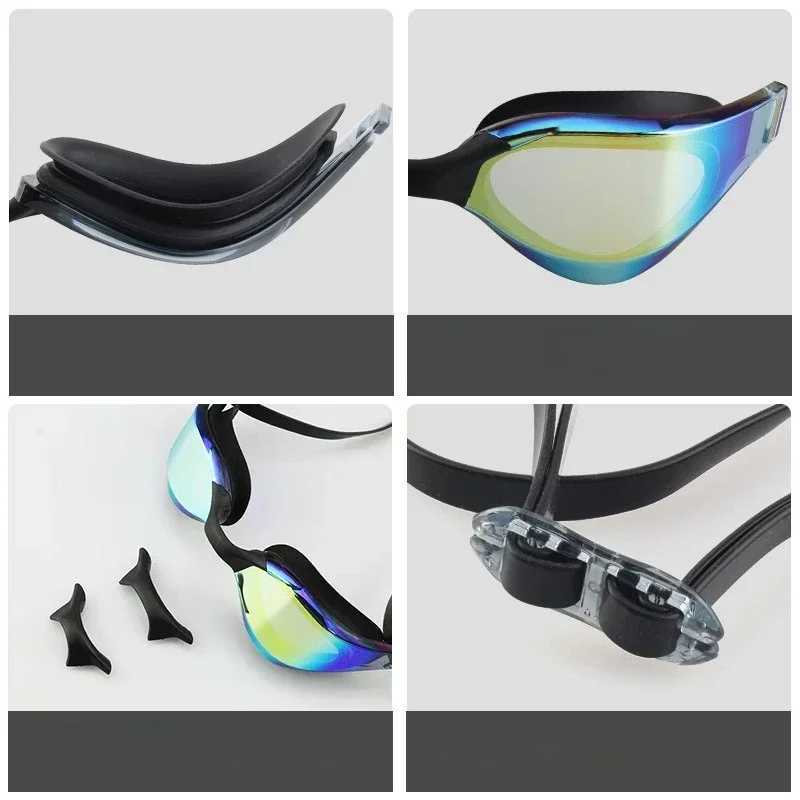 ARENA Profional Anti-Fog HD Swimming Goggs ak Proof Protection Glasses Men Women Adjustab Silicone Swim EYEWEARXJ241231
