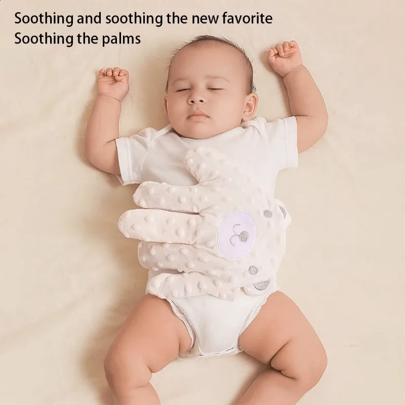 Soothing Baby Sleep Aid Pillow Babies Soothing Palms Baby Sleep Aid Infant Calming Sleeper Remote Control Hand Palms for Toddler 241227