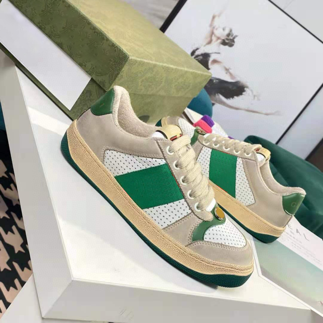 Designer Sneakers Oversized Casual Shoes White Black Leather Luxury Velvet Suede Womens Espadrilles Trainers women Flats Lace Up Platform S579 08