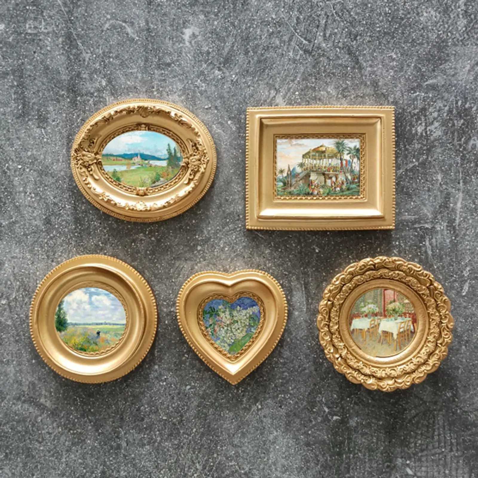 Frames Hand carved photo display desktop or wall hanging picture frames for home wedding art portraits bedroom decoration CL241231 H260306