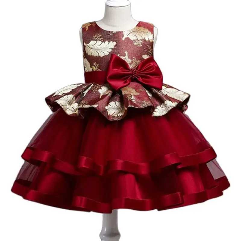 Childrens clothing childrens clothing childrens clothing Par wedding dresses for birthdays Tutu princess clothing childrens vests for 2-10 years W2412