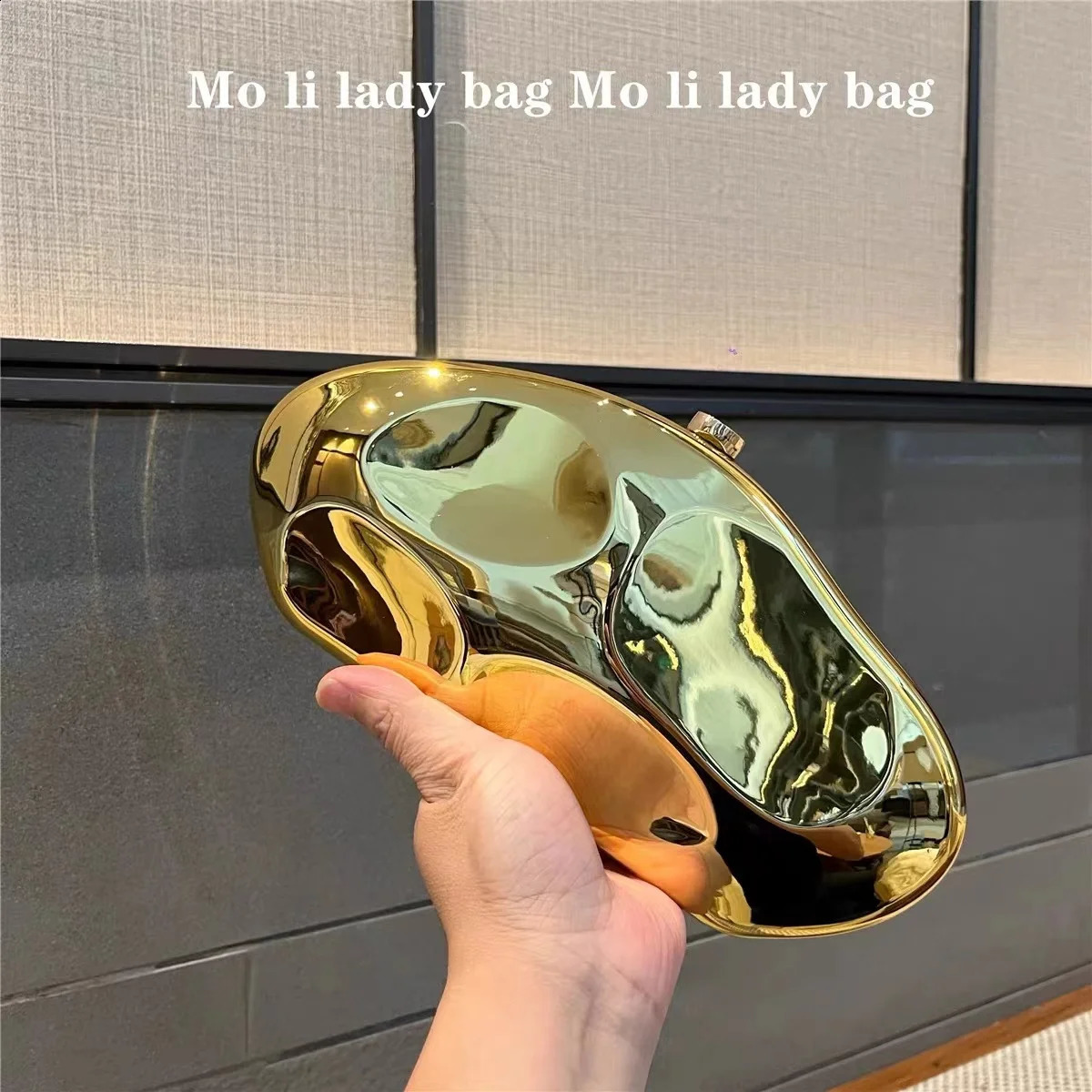 High Quality Acrylic Irregular Bag Women Handbag Fashion Evening Bag Dinner Party Clutch Purse Female Shoulder Crossbody Bag 241231