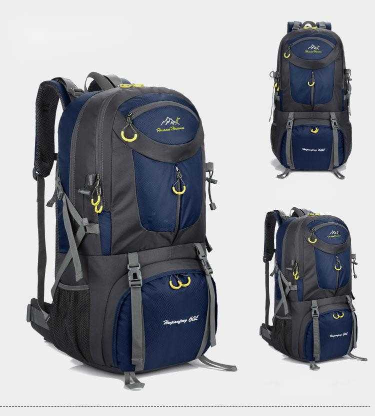 Mountaineering Bag with Large Capacity and Load-bearing Capacity Convenient Hiking Bag Multi-functional Outdoor Sports Backpack 240920