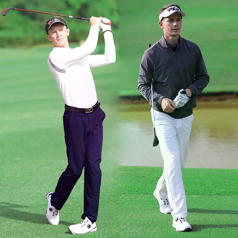 Men Golf Pants Mens Autumn and Winter Sports Pants Waterproof High Elastic Men Pants Golf Wear for Men Golf Clothing Men 241226