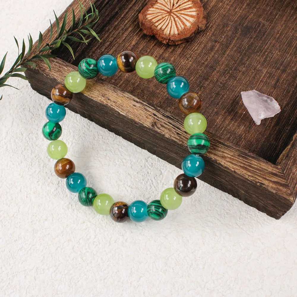 Rich Money Bracelet Womens Tiki Bohemian Natural Stone Tiger Eye Bracelet Holiday Teachers Day Womens W241231