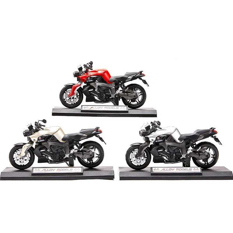 1 12 R1800C Alloy Motorcycle Model Diecasts Metal Vehicle Moto Autocycle Shock-Absorber Off-Road Auke Collection Toys Free shipping