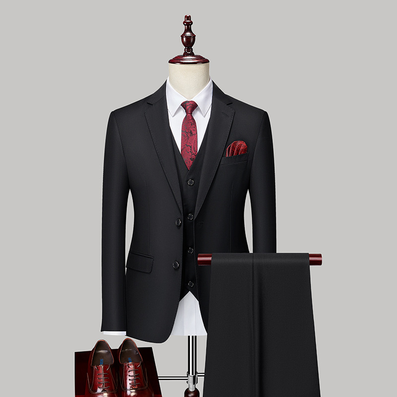 X1231Spring suit men's suit formal groom wedding dress British style