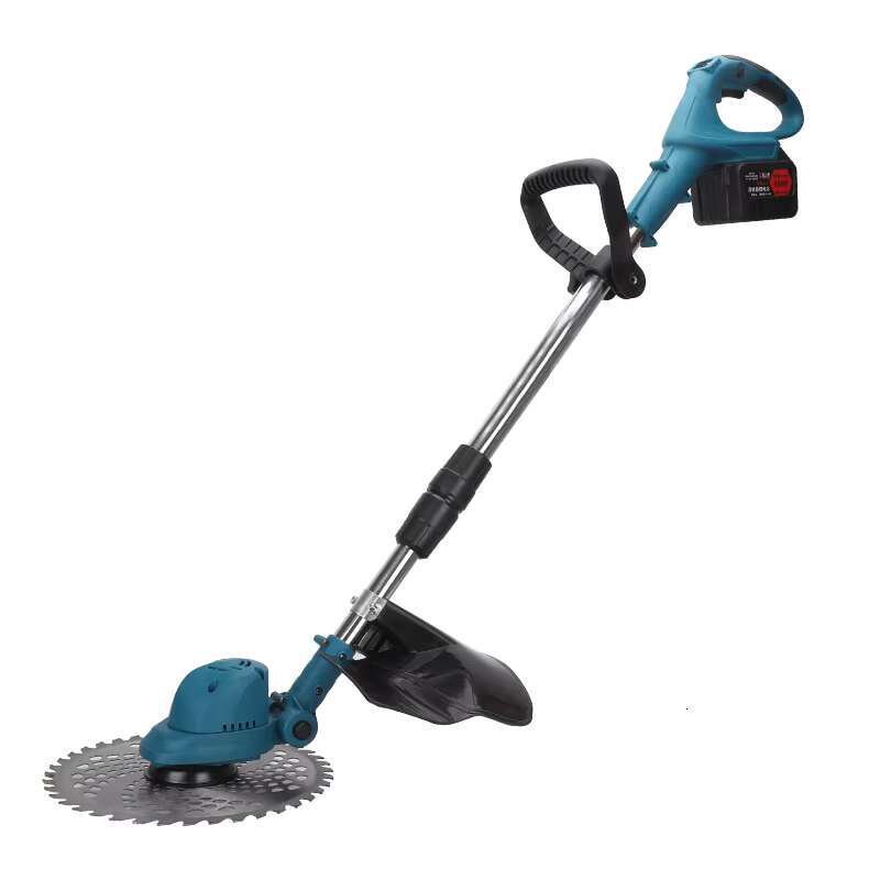 Mini Portable Battery Operated Folding Lawn Mower Garden Grass Cutting hine Trimmer