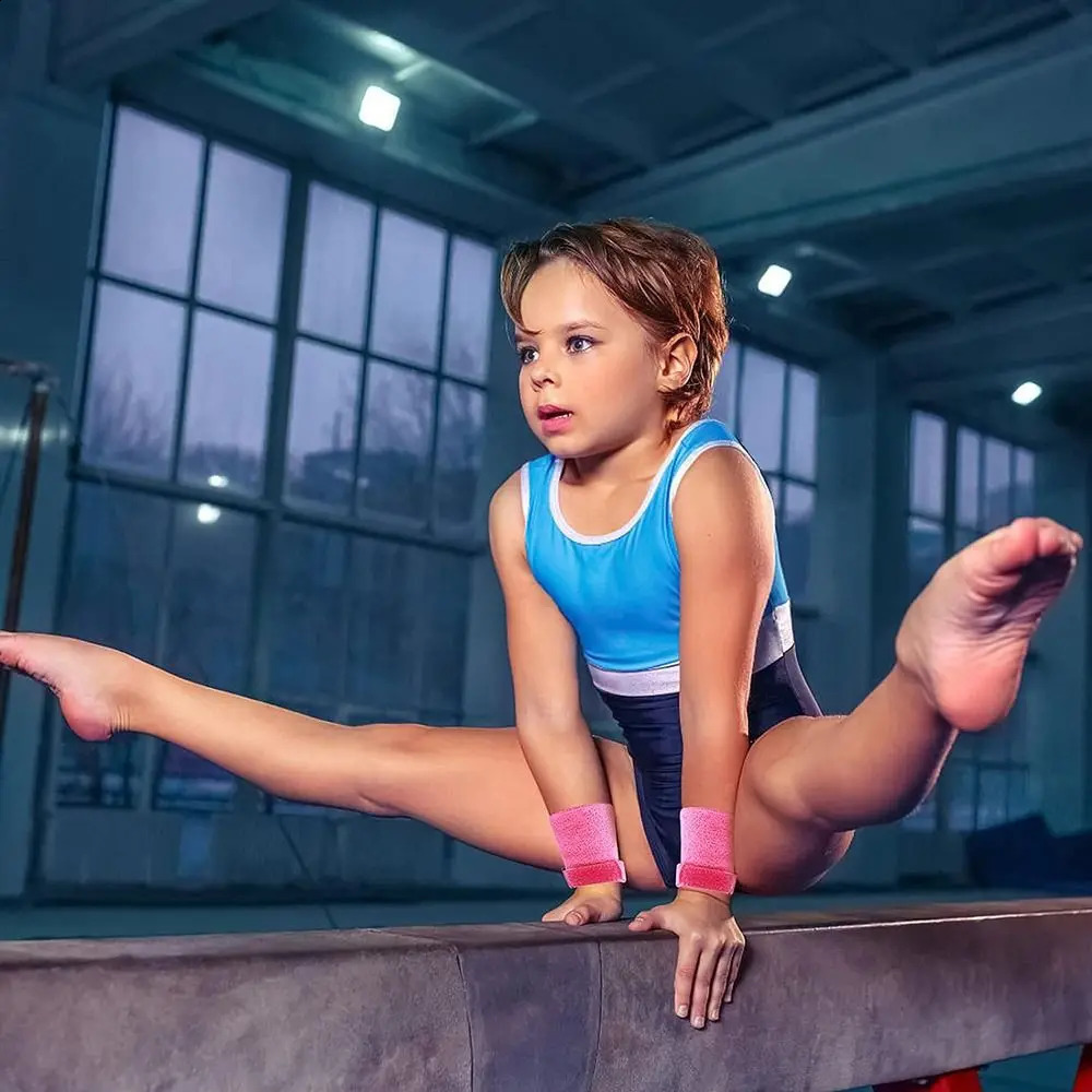 Gymnastics Grips Wristbands Sets for Girls Youth Kids Gymnastic Hand Grips Gymnastic Bar Palm Protection and Wrist Support 241223