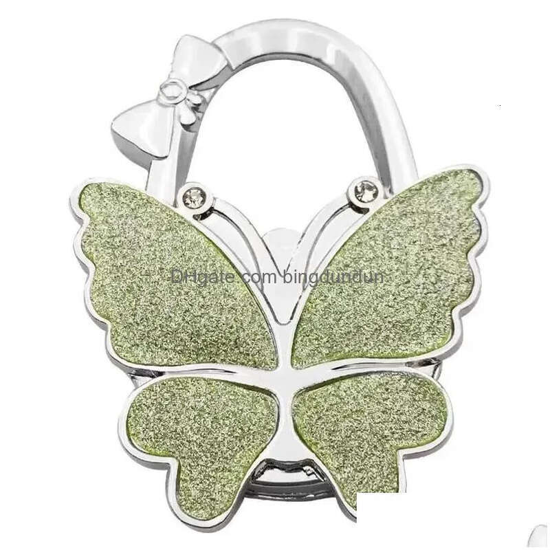 Rails Hoo Hook Butterfly Handbag Hanger Glossy Matte Foldable Table For Bag Purse Fy3424 0605 Drop Delivery Home Garden Housekee Dhwsb K