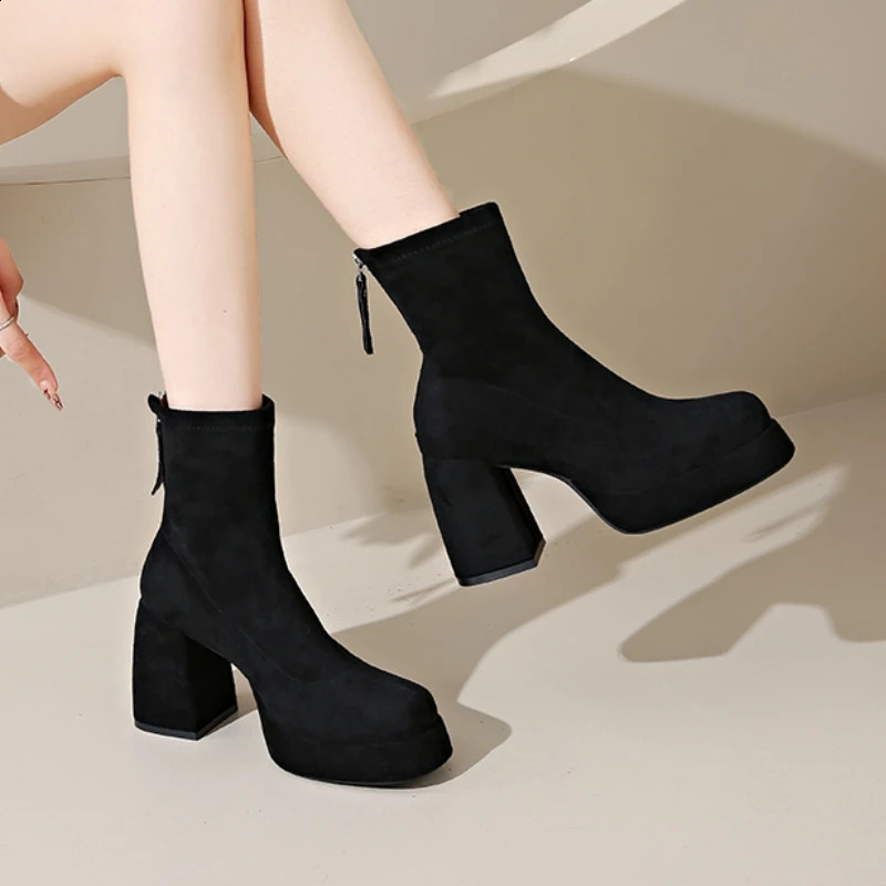 Winter Style Simple Comfortable Warm Personalized Sexy Non-slip Trendy Slim Versatile Lightweight Casual Womens Boots 241231