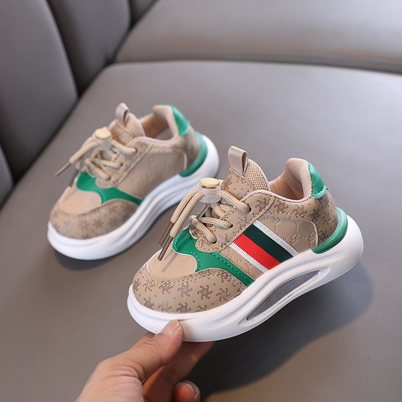 Children Shoes Fashion Sneakers for Boys Girls Baby Running Sports Shoes Happysteps Lightweight Non-slip Kids Toddler Footwear Trainers Sizes US5.5C-U