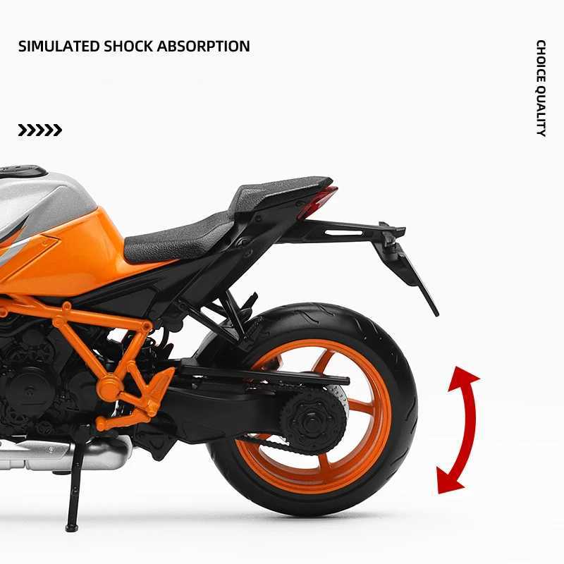 1/12 KTM 1290 Super R Die Cast Motorcycle Model Toy Vehicle Collection Auke Shock-Absorber Off Road Autocycle Toys Car Free shipping