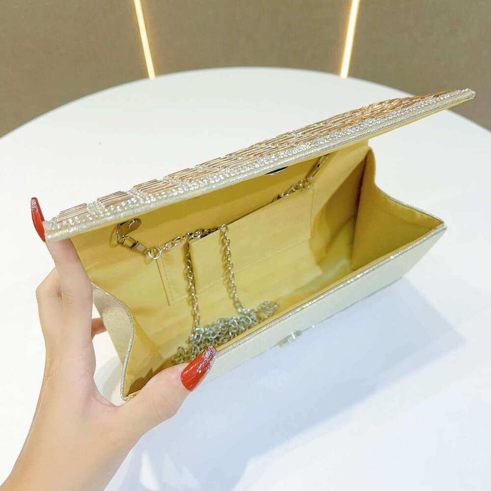 New Versatile Full Dia Evening Dress Handheld Wedding Bridesmaid Banquet Single Cross Shoulder Women's Bag