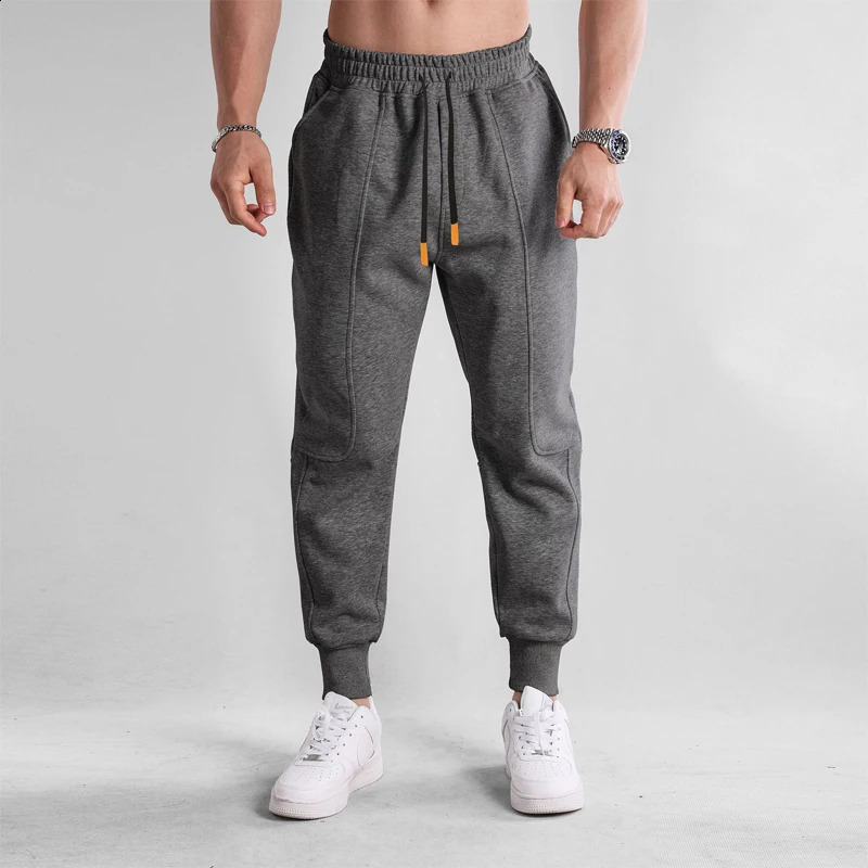 Men Jogger Pants Sport Casual Trousers Fashion Pocket Cargo Gym Sweatpants Quick Dry Training Jogging Man Clothing 241230