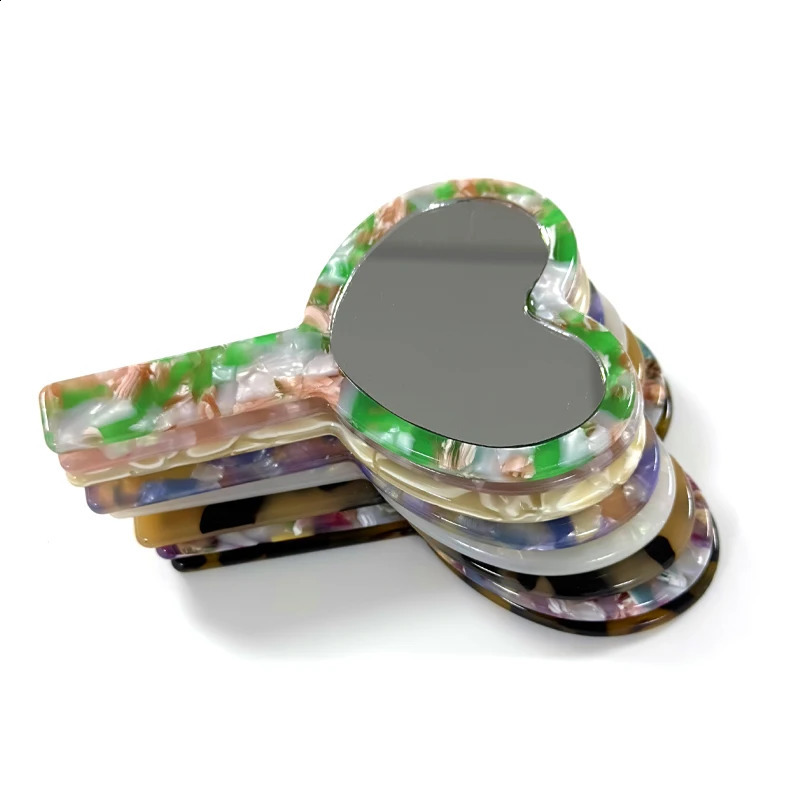 selling wholesale Custom Makeup Cosmetic Round Pocket Make Up Handheld Mini Mirrors Small Mirror 241230