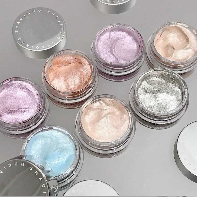 Pearlescent mashed potato eye shadow gel glittering face brightening body diamond shimmering natural contour makeup W241230