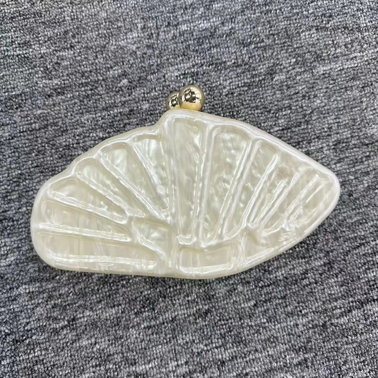 Acrylic Sea Shell Clutch Bag purse women wedding evening party cute ivory pearl rose color purse blue handbag summer 241231