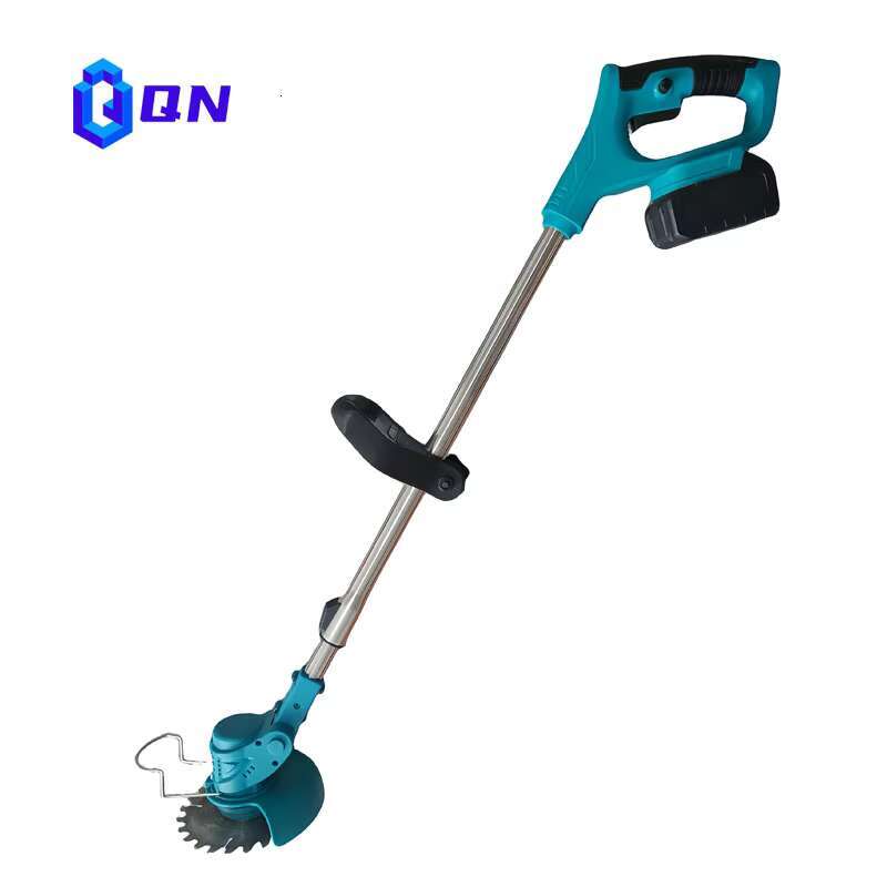 Mini Push Lawn Mower 1200W Battery Powered Telescc Handle Metal Type Electric Grass Trimmer Hand cut grass hine