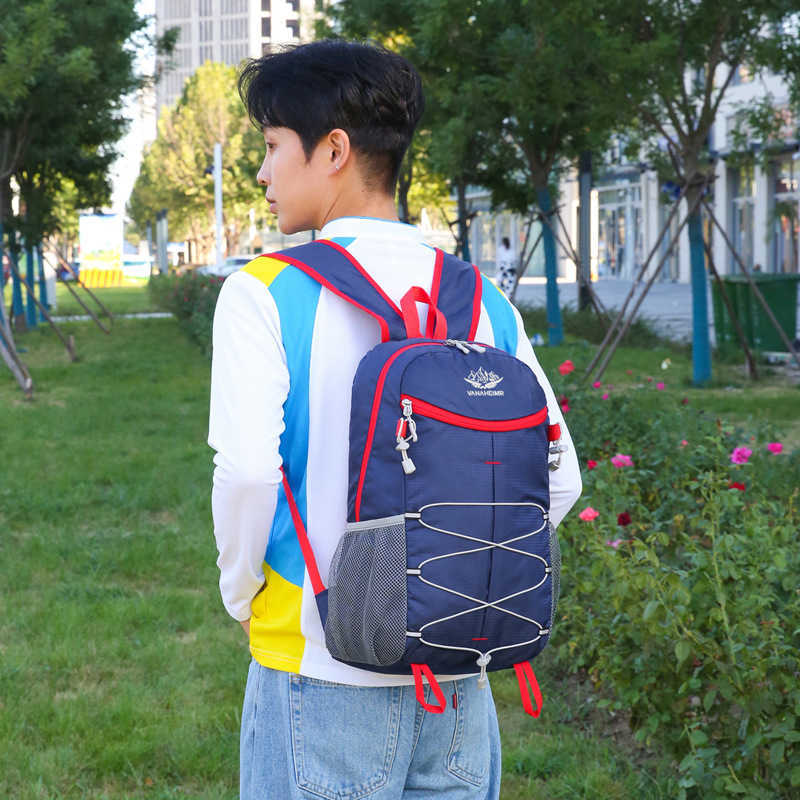 New Hiking Bag Outdoor Backpack Foldable Backpack Sports Travel Bags Outdoor Large Capacity Folding Bag 240920