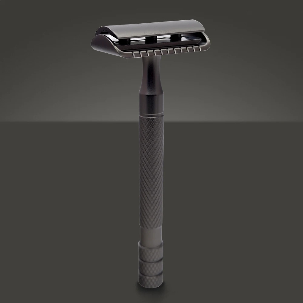 Boti Razor Classic Double Edge Safety Razor for Mens Shaving Womens Hair Removal 5 Shaving Blades Manual Shaver 241230