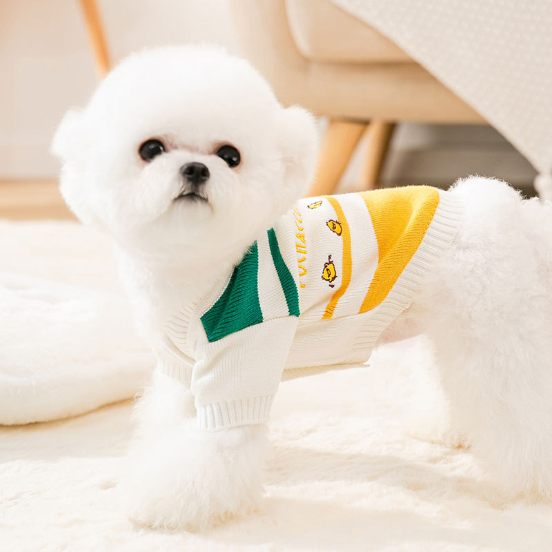 Cool autumn and winter fashion contrasting color two feet hoodie cat clothes kitten dog pet clothes HS54