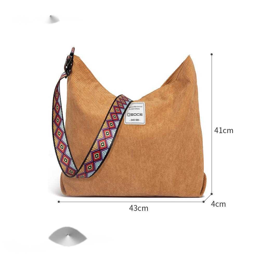 Tote Bag Men's Commuting, Simple and Fashionable Shoulder Bag, Versatile, Durable, Leisure, Large Capacity Travel Bag 241215