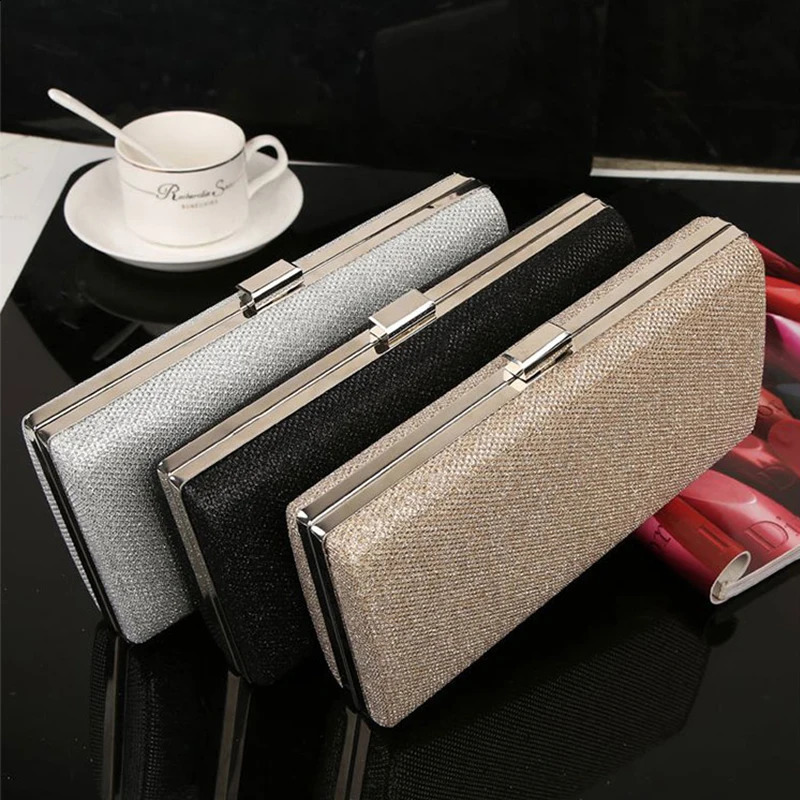 Women Diamond Wedding Clutch Purse and Handbag Elegant Evening Clutch Bag for Party Diamond Sequin Gold Silver Shoulder Bag ZD03 241231