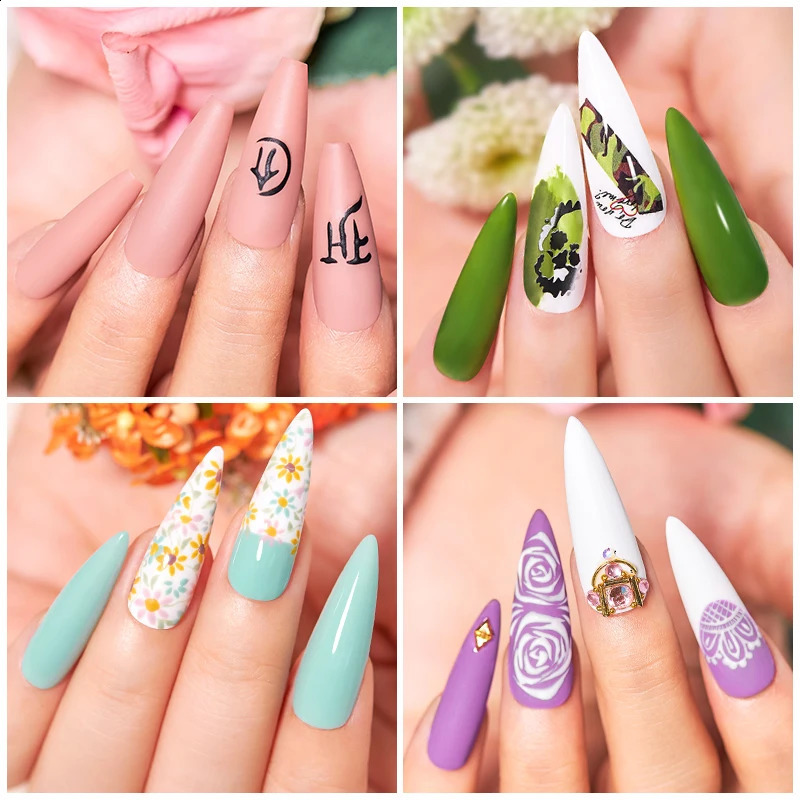 Mtssii 120/60/40/24 Colors Gel Nail Polish Set Semi Permanent Hybrid Gel Varnish Set Base Top Coat Soak Off UV LED Nail 241230