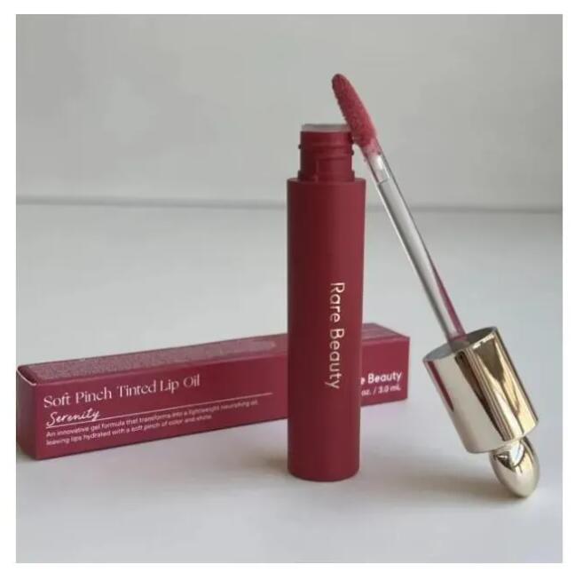 Rare Beauty Soft Pinch Tinted Selina Lip Oil Liquid Lipgloss Joy Happy Hope Lipstick Moisturizing Lip Glaze Lip Gloss 3ml