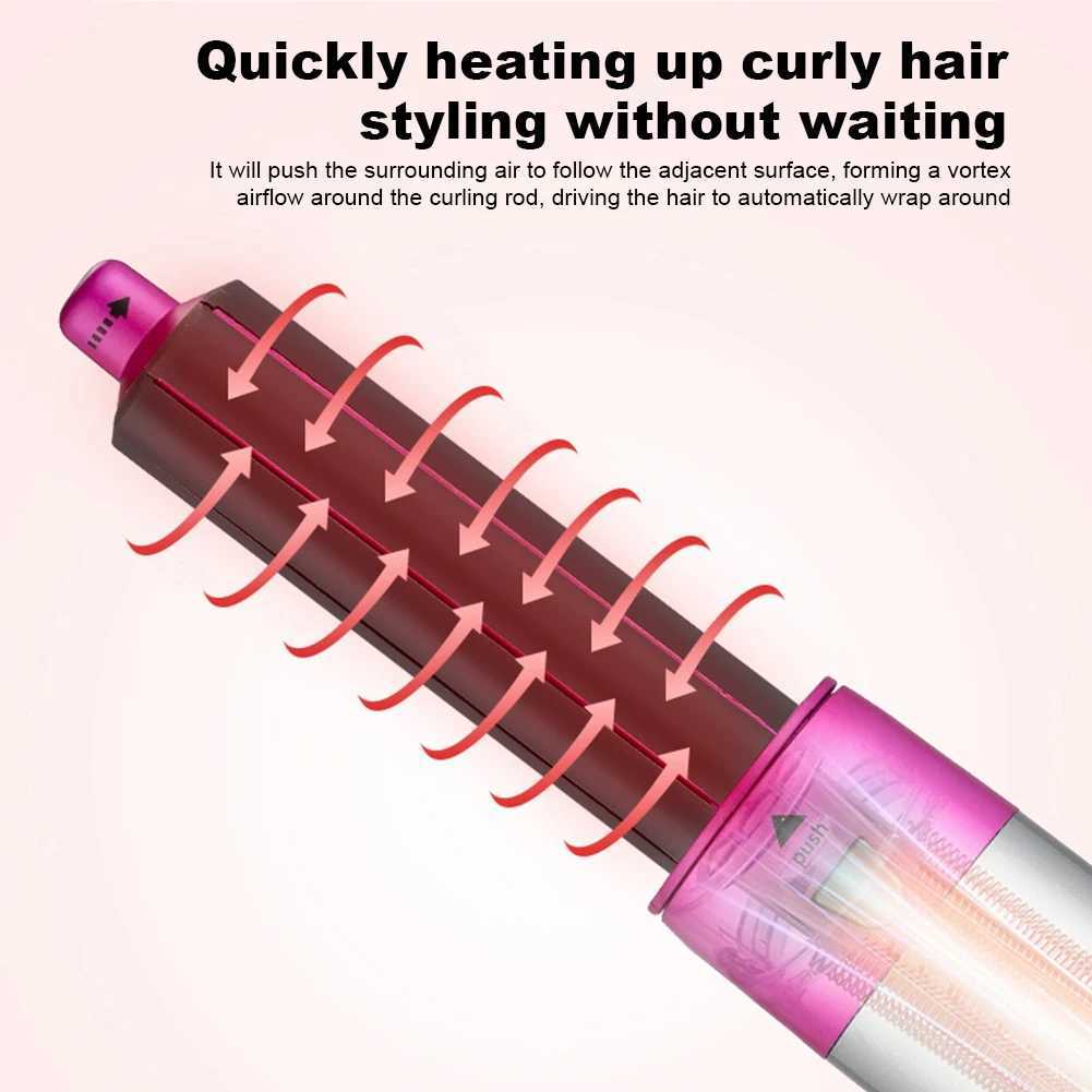 5-in-1 Curler Hot Comb Wave Shaper Professional Curler Flat Curler Curler W241231