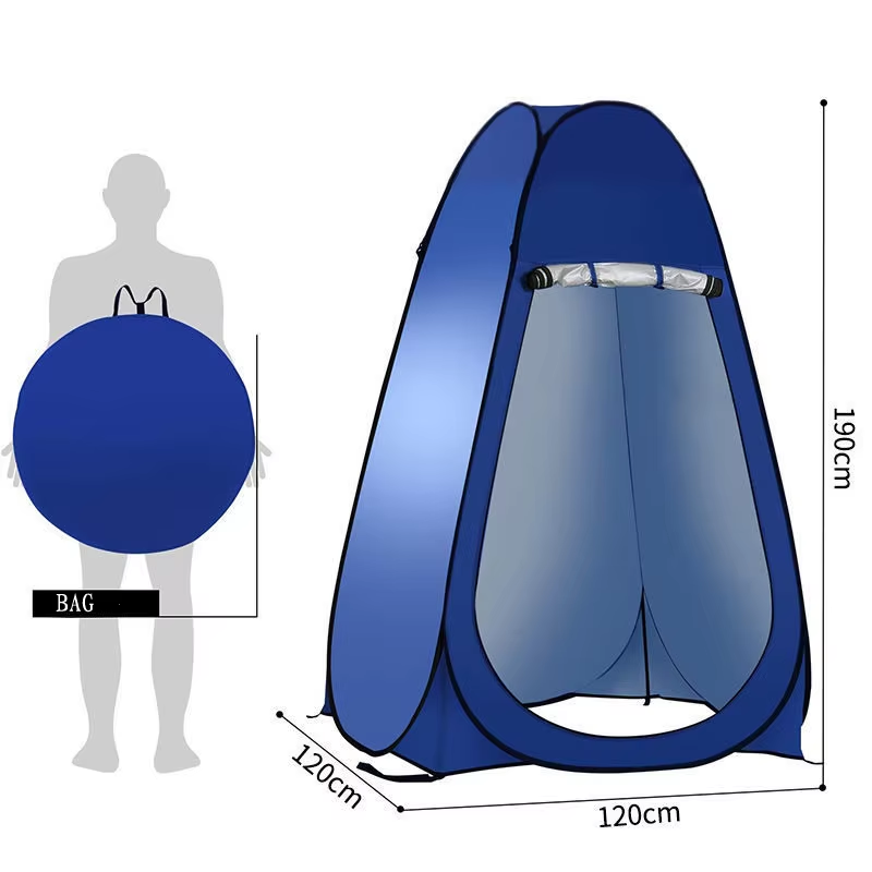 Waterproof Pop Up Shower Tent Outdoor Portable Camping Shower Tent Toliet Rain Shelter
