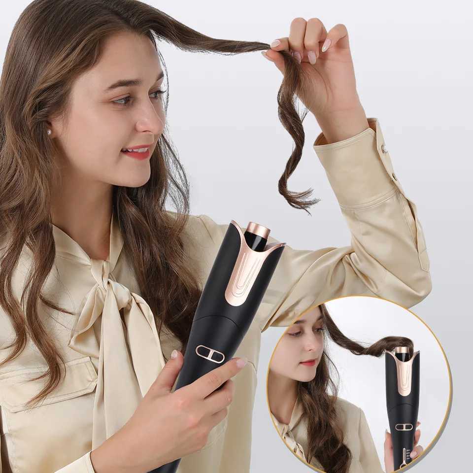 Automatic Rotating Ceramic Curler Automatic Curling Iron Styling Tool Hair Iron Curling Rod Air Rotating Curler W241231