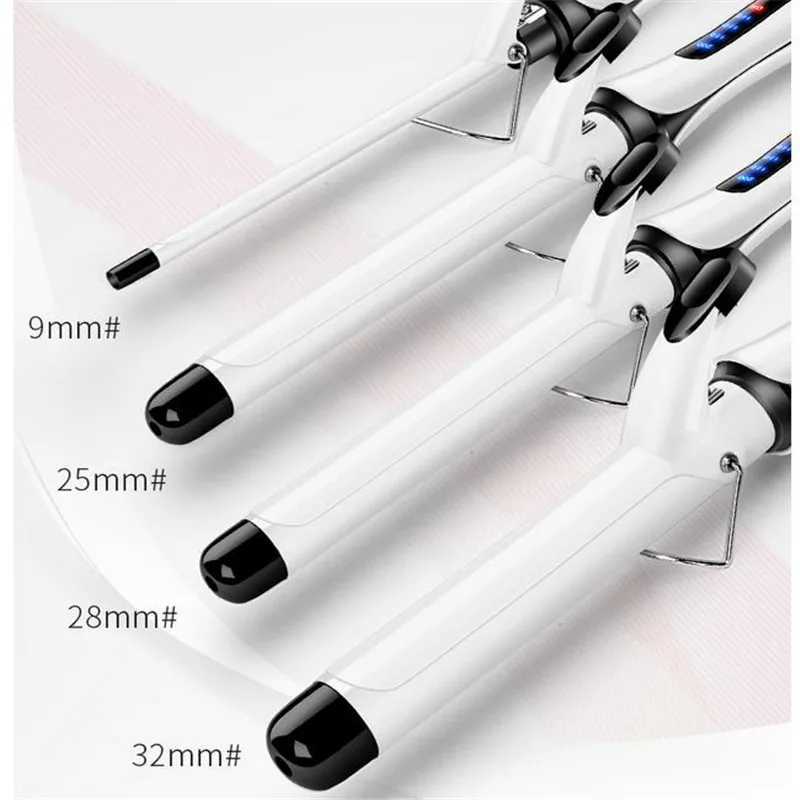 9mm 25mm 32mm LCD Electric Ceramic Curler Iron Curler Waver Professional Hairstyling Tool 2# W241231