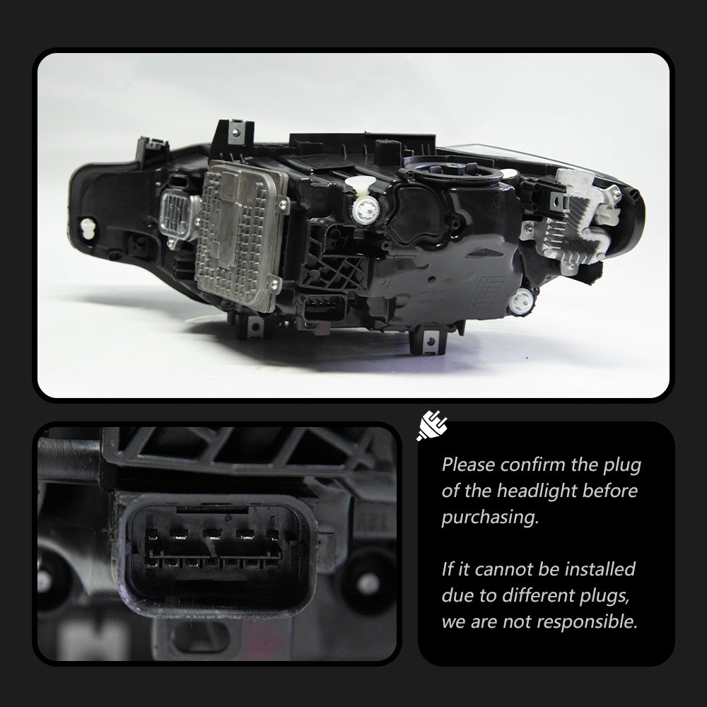 Headlight Assembly BMW F30 Headlights 20 12-20 19 F35 LED Headlight 320i 318i 325i Angel Eye DRL Signal Auto Headlights