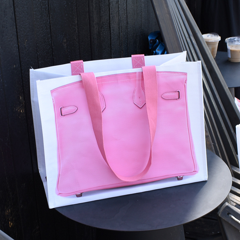 Shopping Bags 2025 INS Blogger's Parody Creative Grocerybags Platinum Bag Remake Fashion Same Fitness And Leisure Shoulder Bag Free Shipping